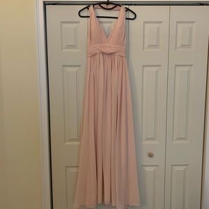 Blush Bridesmaids Dress